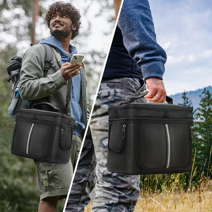 Portable Travel Case Waterproof Power Station Storage Case Protective Storage Bag for BLUETTI Solar Generator EB3A 268Wh LiFePO4