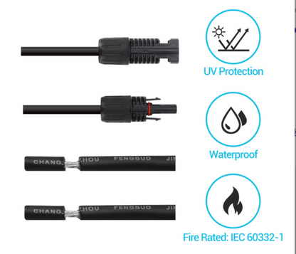 Solar Adaptor Kit (Connecting Solar Panels To Charge Controller)