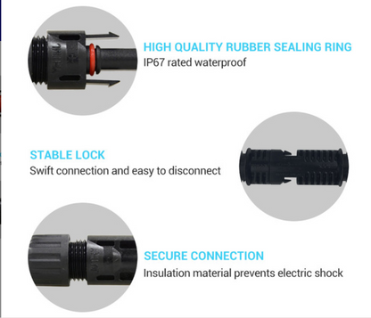 Extension Cable For Solar Power System
