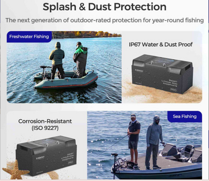 Pro- 12V 200Ah Smart Lithium Iron Phosphate Battery w/ Bluetooth & Self-Heating -  SolarFlares Generators