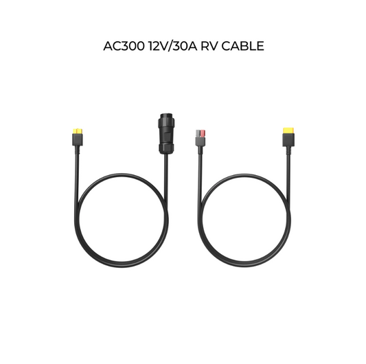 12V/30A RV CABLE for AC300/AC500 -  SolarFlares Generators