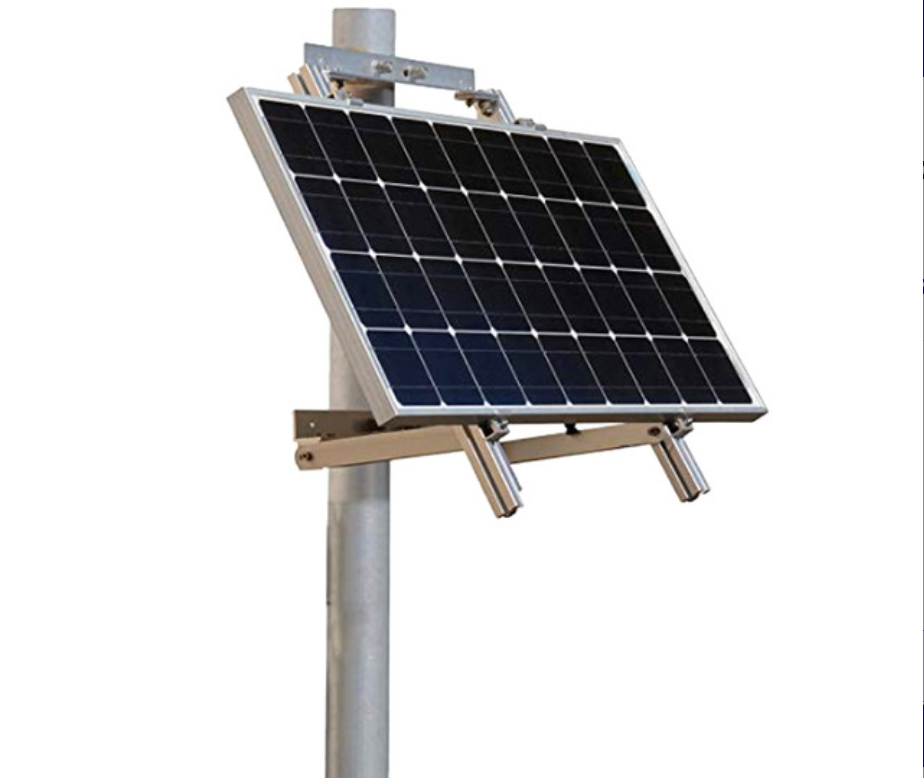 Single Side 27.4in Pole Mount Support For Solar Panel