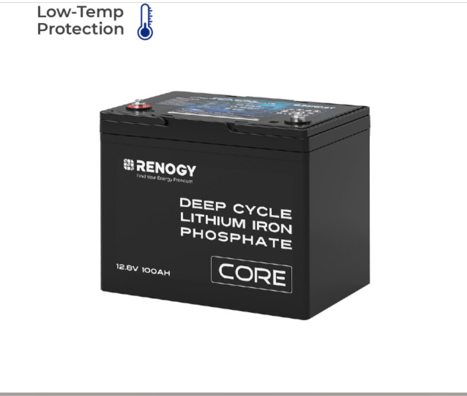 Core- 12V 24V 48V 100Ah Deep Cycle Lithium Iron Phosphate Battery