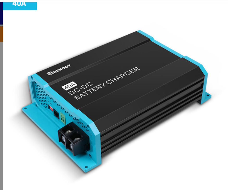 60A 12V DC to DC On-Board Battery Charger