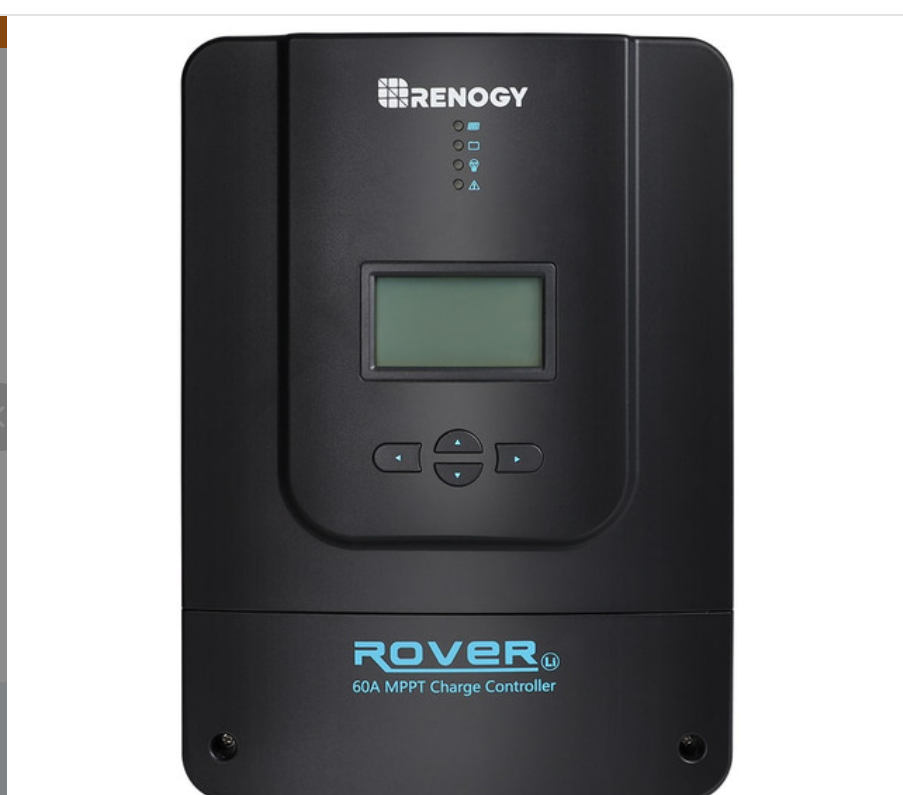 Rover 60Amp MPPT Solar Charge Controller 12V/24V/36V/48V