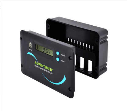 Adventurer Li 30A PWM Flush Mount Charge Controller w/ LCD Display 12V/24V