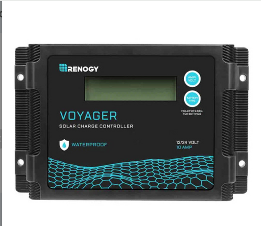 Voyager 20A PWM Waterproof Solar Charge Controller 12V/24V