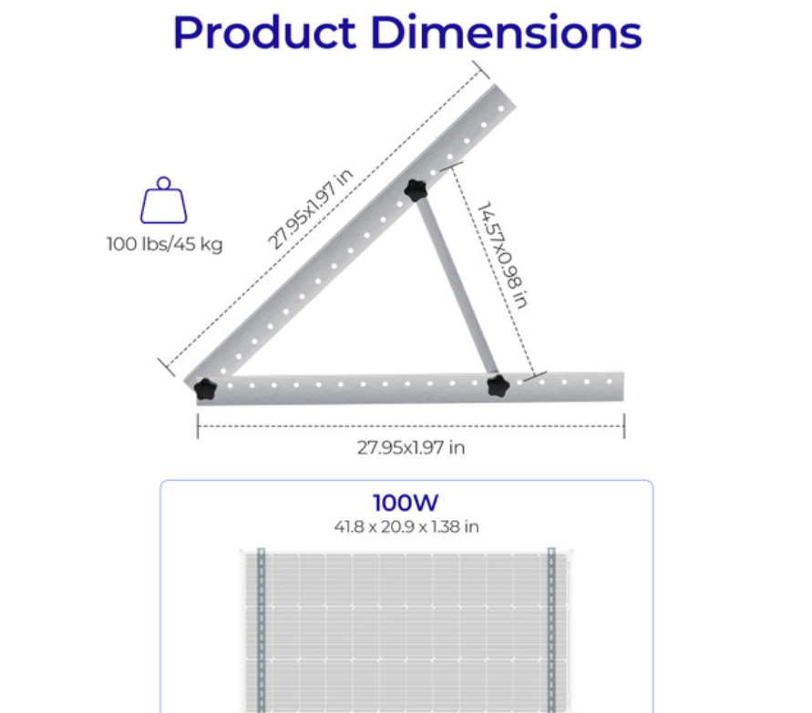 RV Tilt Mount Brackets