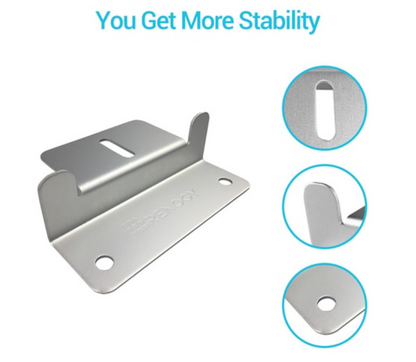 2 Pack Solar Panel Mounting Z Bracket