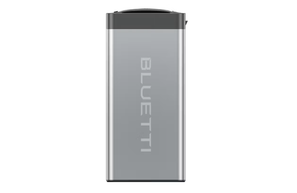 Single battery silver standing upright
