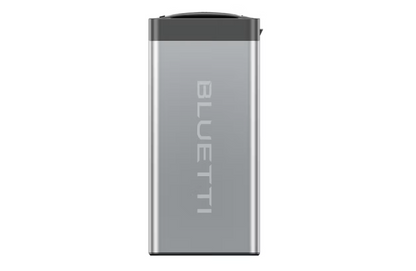 Single battery silver standing upright