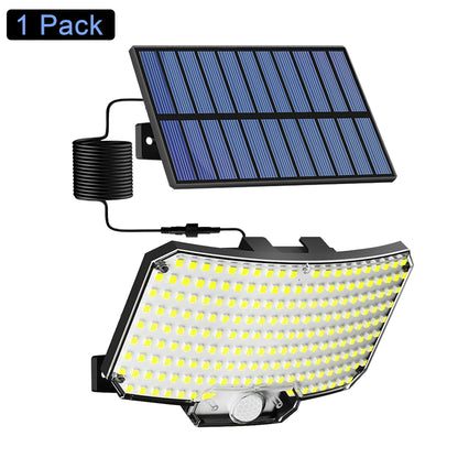 Bright solar Motion sensor outdoor lights with remote