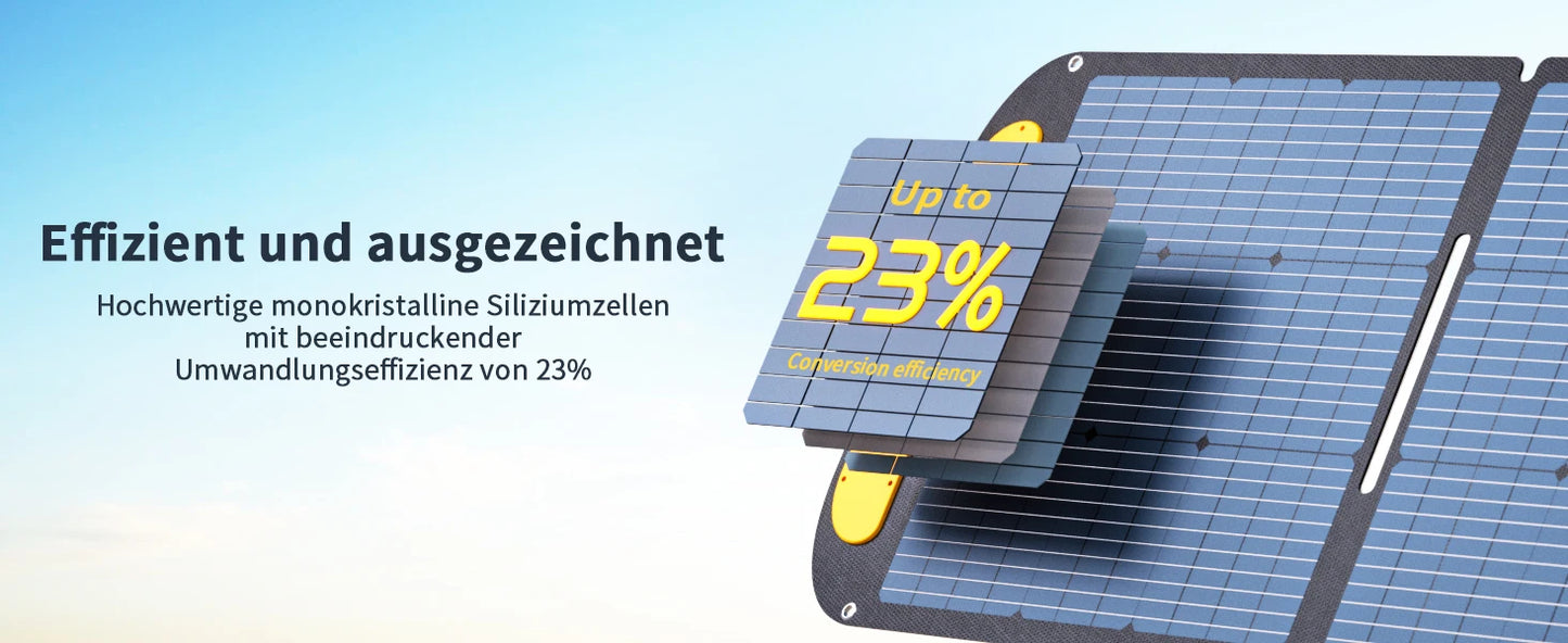 VTOMAN VS220 PRO 220W Solar Panel – 48V Portable Solar Charger for Power Stations, Outdoor & Emergency Home Backup -  SolarFlares Generators