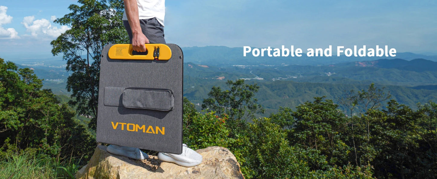 Kit de panneau solaire pliable rigide haute efficacité portable pour voyage, téléphone et bateau 19V 200W