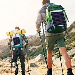 100W Solar Plate – 5V Flexible Solar Panel with Dual USB Ports for Outdoor Charging