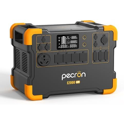 Pecron E2000LFP Portable Power Station 1920Wh LiFePO4 2000W Solar Generator