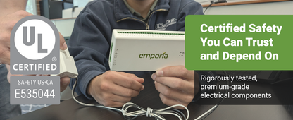 Vue 3 Circuit Monitor with 16 Sensors (Gen 3) Split Phase