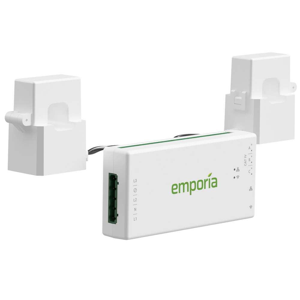 Emporia Vue 3 16-Sensor Smart Circuit Energy Monitor with Split-Phase Home Tracking System
