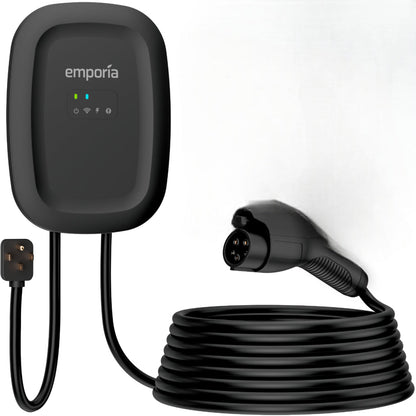 SolarFlares Classic EV Charger 40A Level 2 Home Charging Station with J1772 Connector