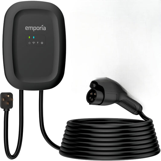 SolarFlares Classic EV Charger 40A Level 2 Home Charging Station with J1772 Connector