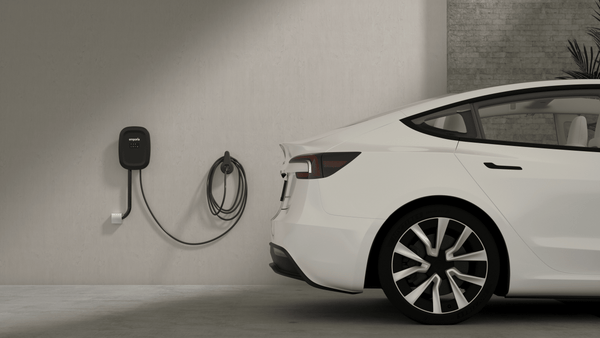 Pro EV Charger with Power Smart black 48A NACS charger with 25 ft cable and NEMA 14-50 plug
