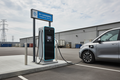 Borne de recharge Pro EV avec PowerSmart, blanche, 48A câblée, NACS