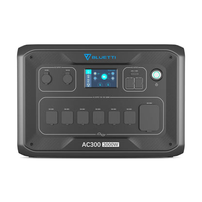 AC300 Portable Power Station, Reliable Backup Battery for Travel and Emergency Use