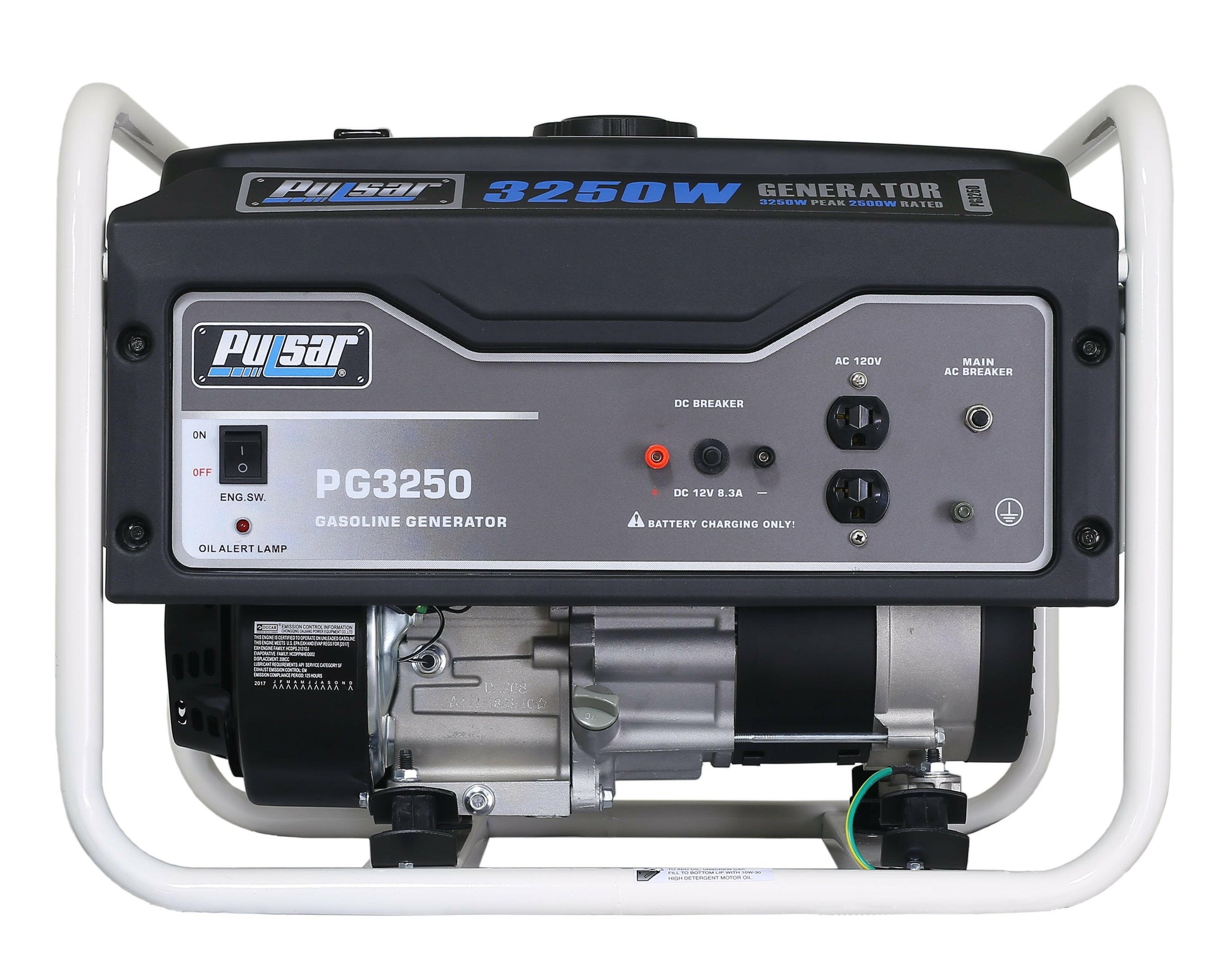 Pulsar 3250W Gas Powered Generator -  SolarFlares Generators
