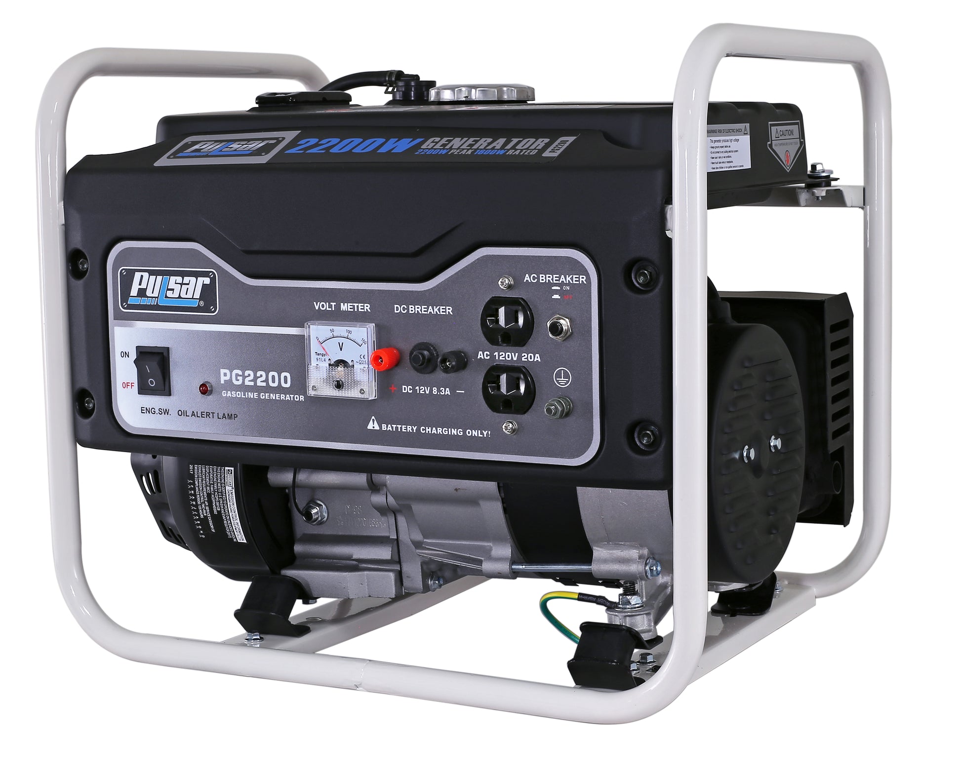 Pulsar Products 2,200-watt Gasoline-powered Portable Generator -  SolarFlares Generators
