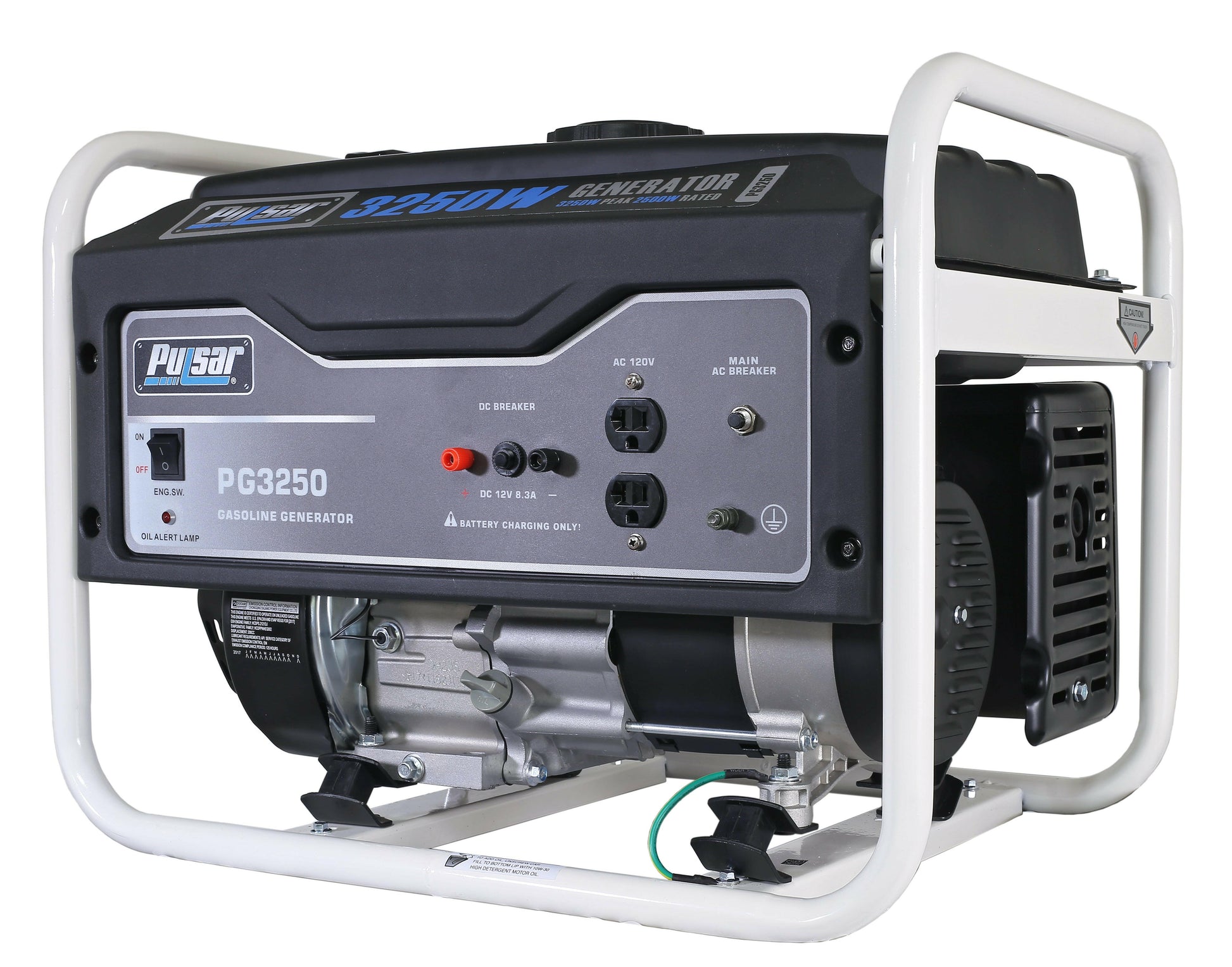 Pulsar 3250W Gas Powered Generator -  SolarFlares Generators