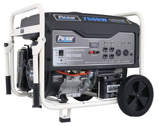 Pulsar 7500W Gas Powered Generator -  SolarFlares Generators