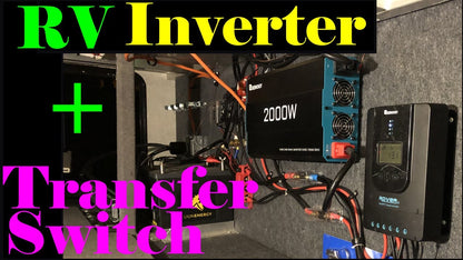 Pro 12V 1000W Pure Sine Wave Inverter with Bluetooth