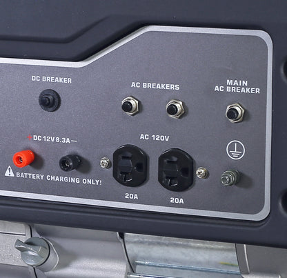 Pulsar 3500-Watt Gas Powered Portable Generator (CARB) -  SolarFlares Generators