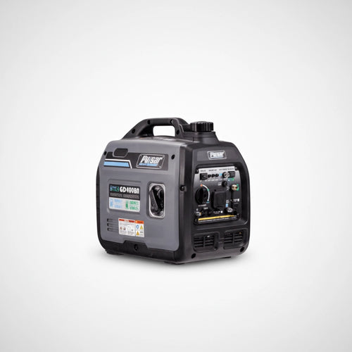 Portable solar generator with control panel, SolarFlare Generators renewable energy product