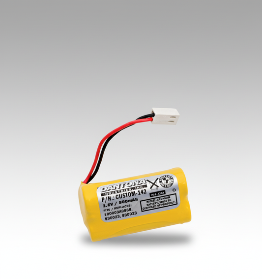 Yorklight B15AA02 Emergency Lighting, 3.6V 800mAh NiCd Replacement Battery