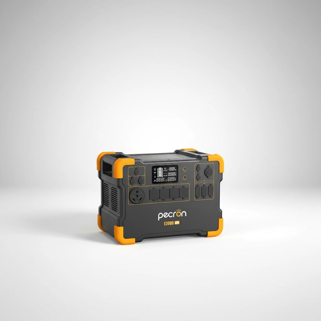 Pecron E2000LFP Portable Power Station 1920Wh Expandable to 8064Wh LiFePO4 Battery 2000W Solar Generator for Home, Camping, RV
