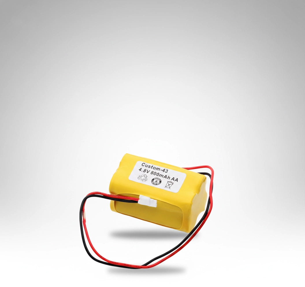 Simkar 6600012 Emergency Lighting systems. 4.8V 800mAh NiCd  – Replacement Battery