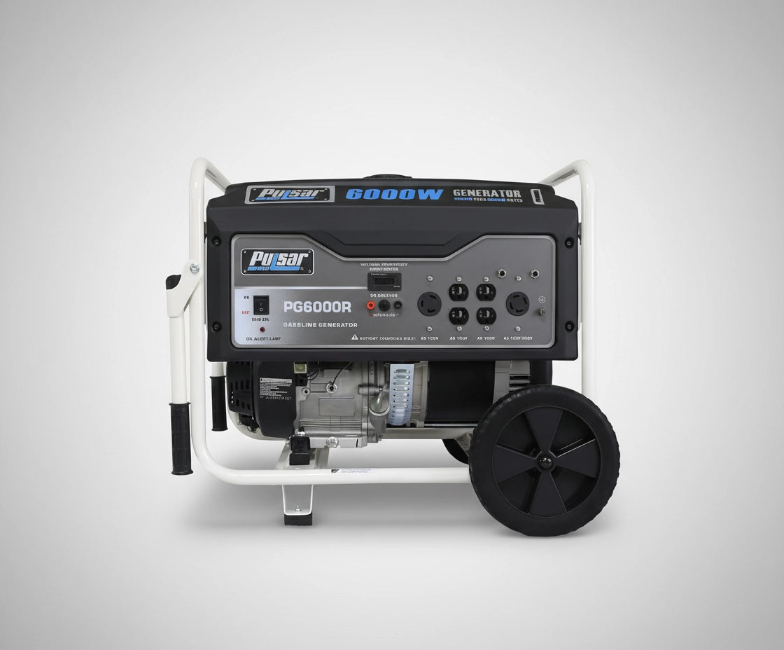 Pulsar 6000-Watt Gas Power Portable Generator (CARB)