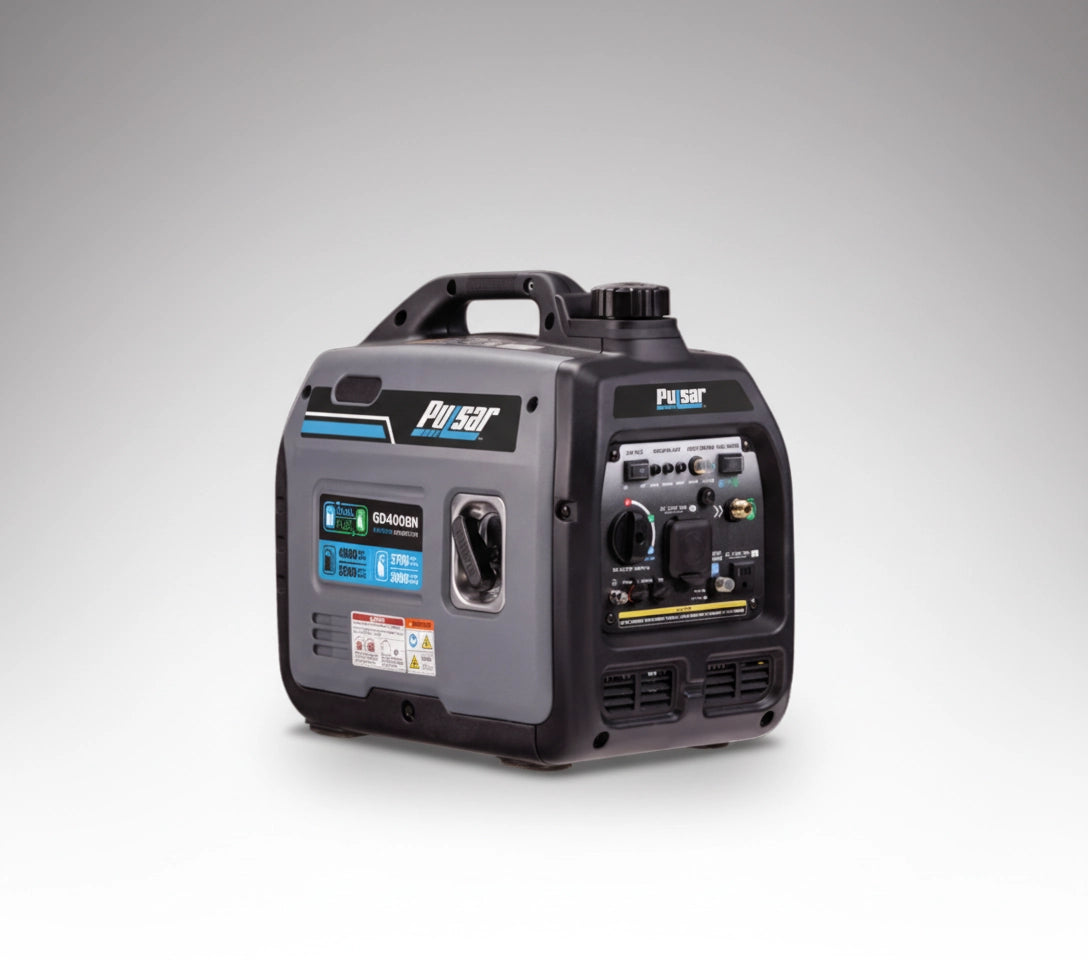 Pulsar Products GX400BN Dual Fuel 4000W Inverter Generator with CO ALART
