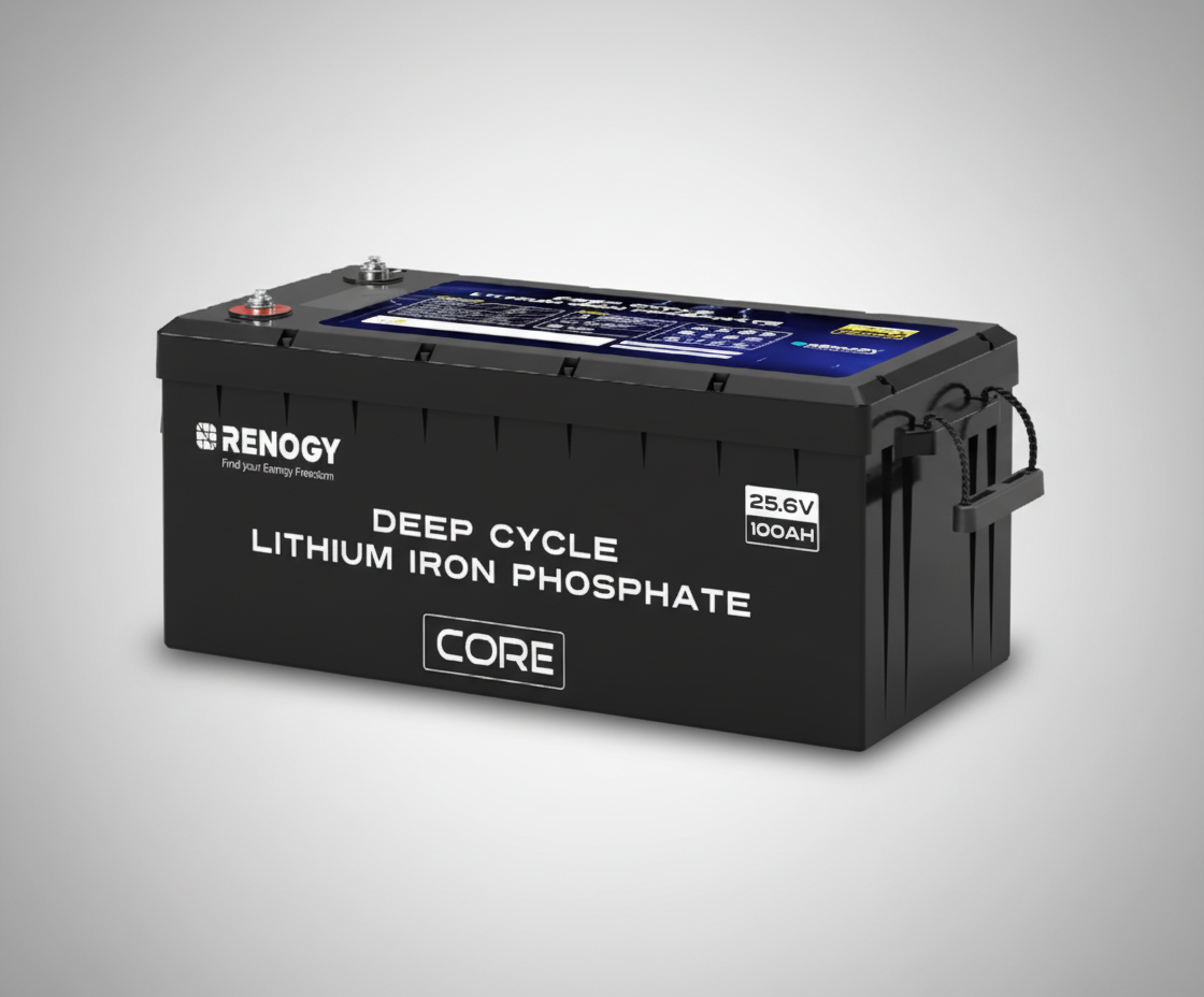 Core- 24V 100Ah Deep Cycle Lithium Iron Phosphate Battery