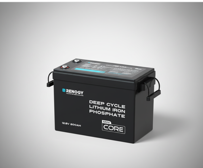 Core Mini - 12V 200Ah Lithium Iron Phosphate Battery w/ Low-Temperature Protection