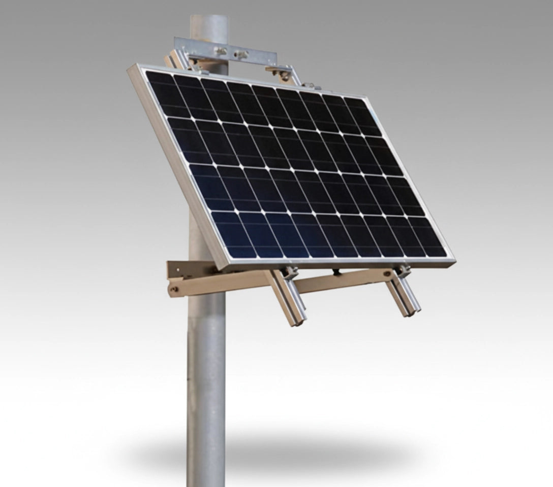 Single Side 27.4in Pole Mount Support For Solar Panel