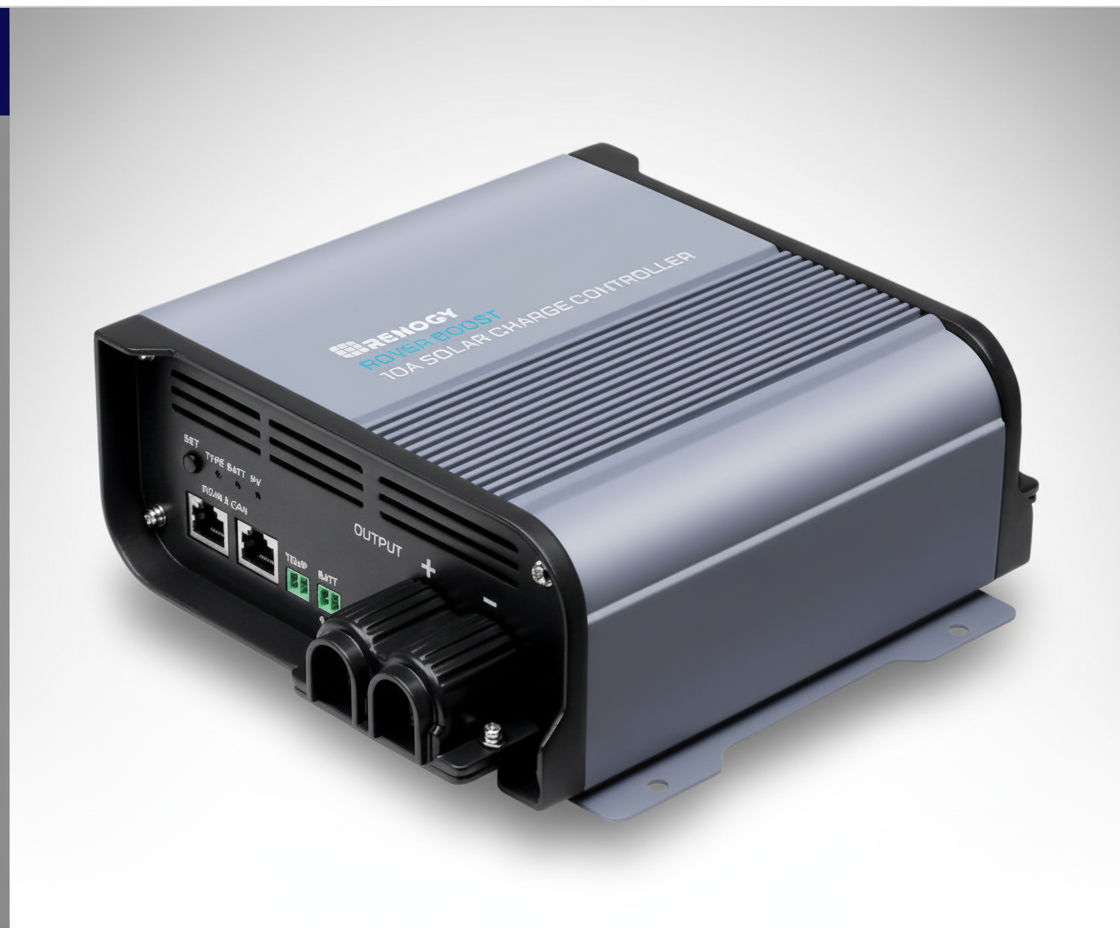 Renogy solar charge controller for SolarFlares Generators renewable energy kits