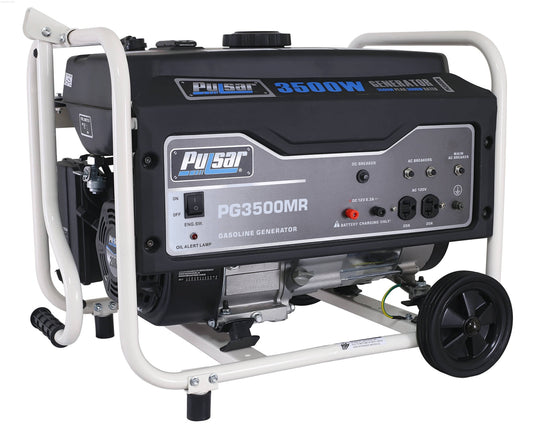 Pulsar PG3500MR 3500W Gas Powered Portable Generator (CARB) with 3000 Running Watts