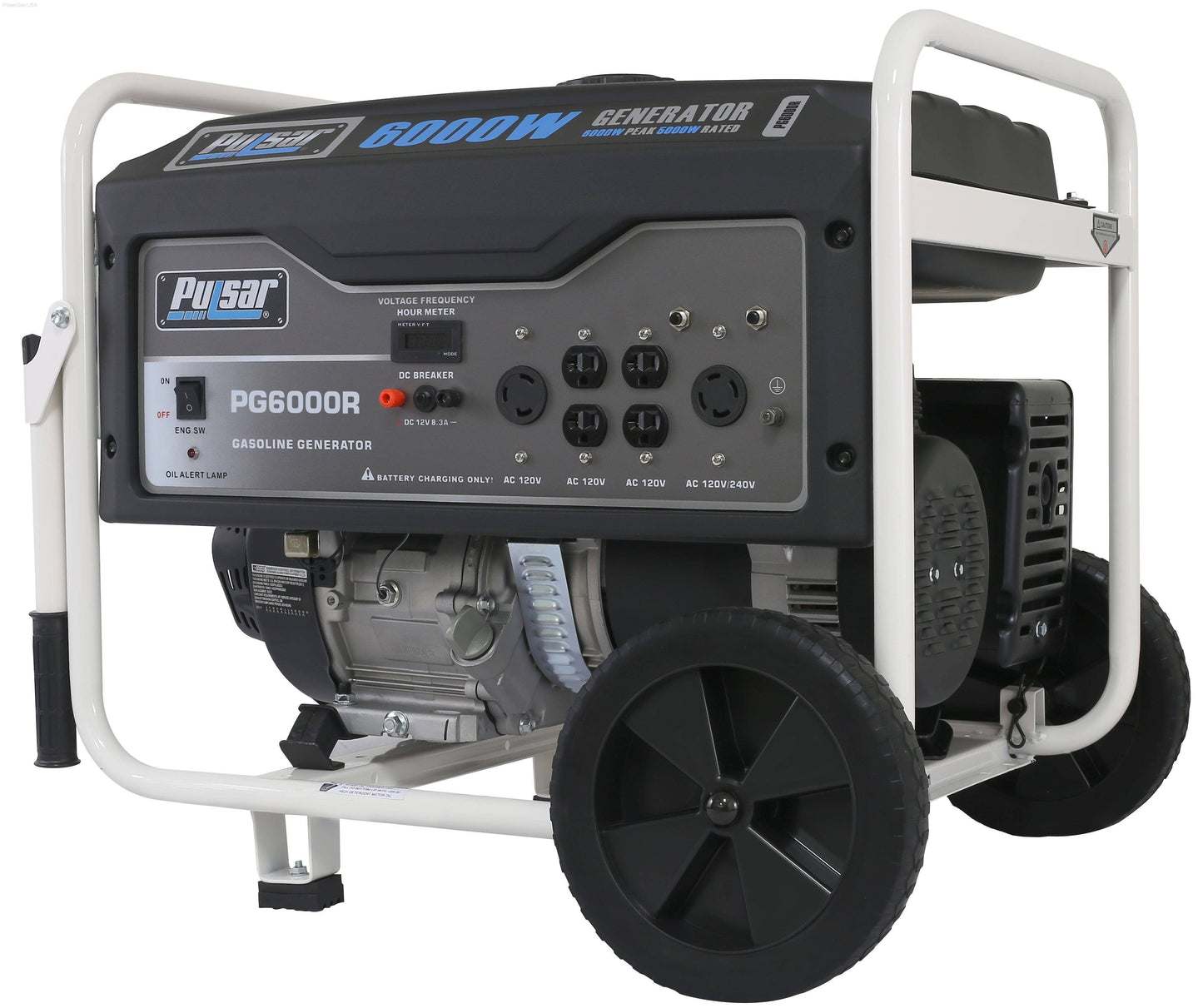 Générateur portatif à essence Pulsar 6000 watts (CARB)